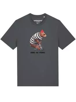 Футболка wat? Apparel, серый