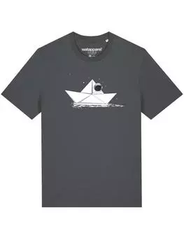 Футболка wat? Apparel, серый