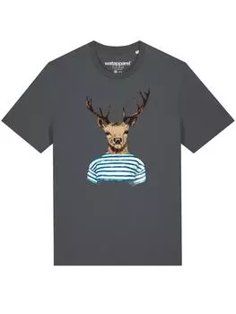 Футболка wat? Apparel, серый