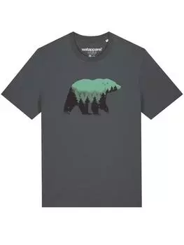 Футболка wat? Apparel, серый