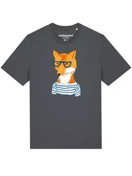 Футболка wat? Apparel, серый