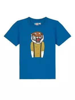 Футболка wat? Apparel, синий