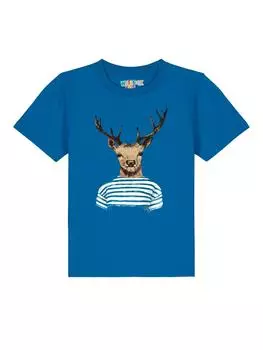 Футболка wat? Apparel, синий