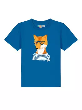 Футболка wat? Apparel, синий