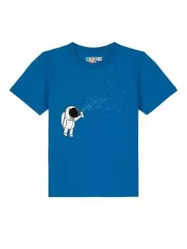 Футболка wat? Apparel, синий