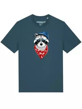 Футболка wat? Apparel, синий