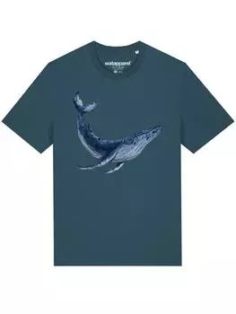 Футболка wat? Apparel, синий