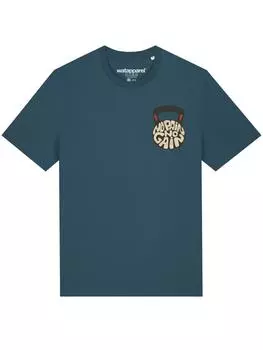 Футболка wat? Apparel, синий