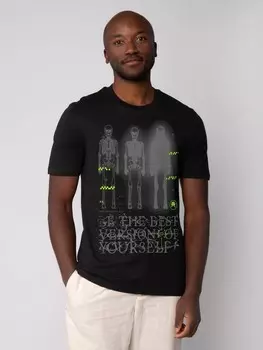 Футболка wat? Apparel T-Shirt Be the best, черный