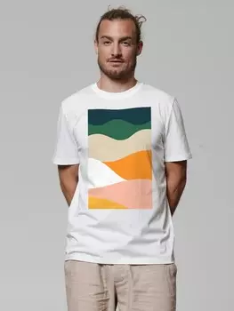 Футболка wat? Apparel T-Shirt Countryside 03, белый