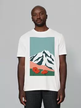 Футболка wat? Apparel T-Shirt Countryside 04, белый