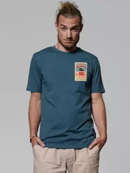 Футболка wat? Apparel T-Shirt Tarot The Chocolate, цвет Petrol