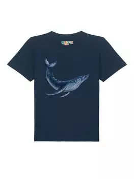 Футболка wat? Apparel, темно-синий