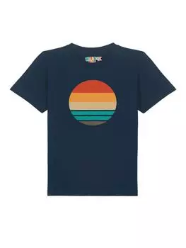 Футболка wat? Apparel, темно-синий