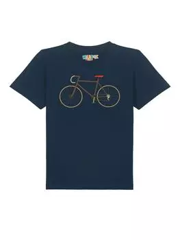 Футболка wat? Apparel, темно-синий