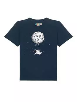 Футболка wat? Apparel, темно-синий