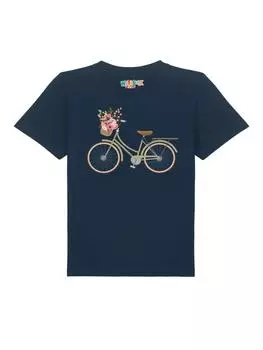 Футболка wat? Apparel, темно-синий