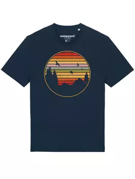 Футболка wat? Apparel, темно-синий