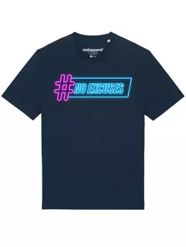 Футболка wat? Apparel, темно-синий