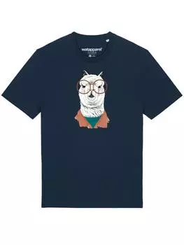 Футболка wat? Apparel, темно-синий