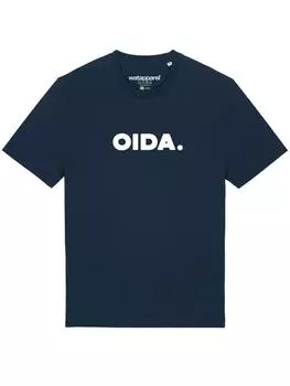 Футболка wat? Apparel, темно-синий