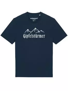 Футболка wat? Apparel, темно-синий