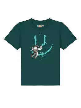 Футболка wat? Apparel, темно-зеленый