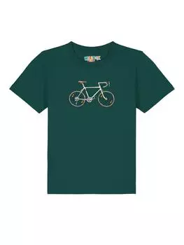 Футболка wat? Apparel, темно-зеленый