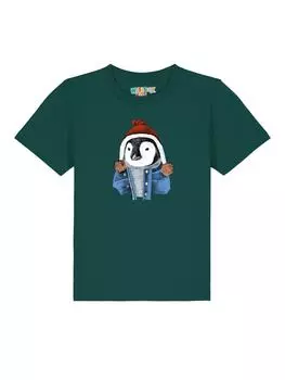 Футболка wat? Apparel, темно-зеленый