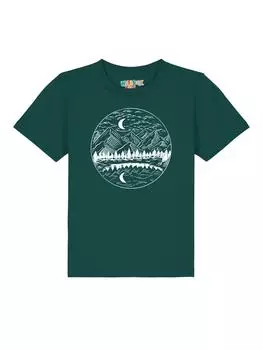 Футболка wat? Apparel, темно-зеленый