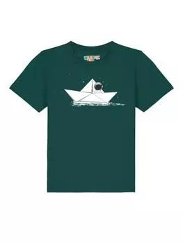 Футболка wat? Apparel, темно-зеленый