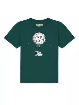 Футболка wat? Apparel, темно-зеленый