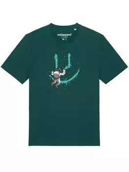 Футболка wat? Apparel, темно-зеленый