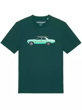 Футболка wat? Apparel, темно-зеленый