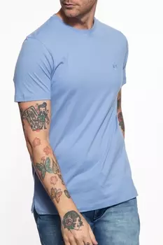 Футболка Way of Glory mit klassischem Rundhals, светло-синий