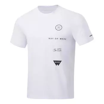 Футболка way of wade баскетбол Li-Ning, белый