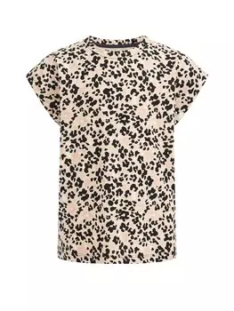 Футболка We Fashion, бежевый/камелевый