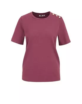 Футболка WE Fashion, цвет Aubergine