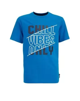 Футболка WE Fashion, цвет Azure