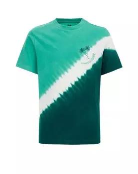Футболка WE Fashion, цвет Emerald/Jade