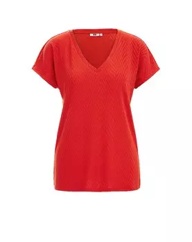 Футболка We Fashion, цвет Fire Red