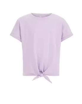 Футболка WE Fashion, цвет Purple/Light purple