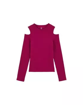 Футболка WE Fashion, фуксия