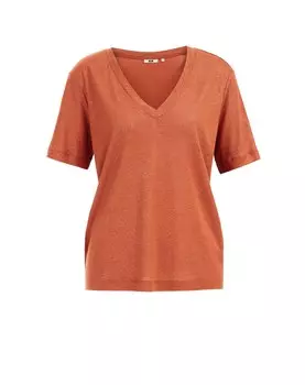 Футболка We Fashion, коричневый