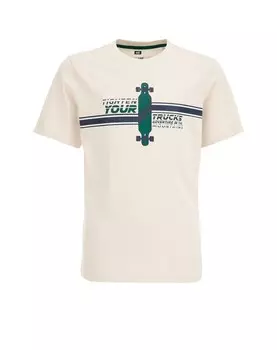 Футболка WE Fashion, кремовый