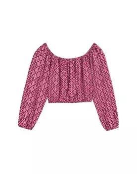 Футболка WE Fashion Meisjes, фуксия