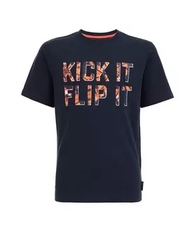 Футболка We Fashion, морской синий