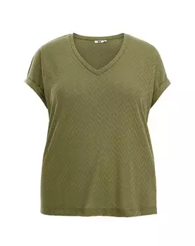 Футболка WE Fashion, оливковый