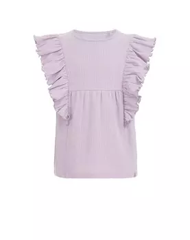 Футболка WE Fashion, пастельно-фиолетовый