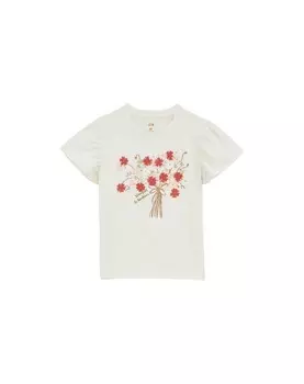 Футболка WE Fashion Shirt, натуральный белый